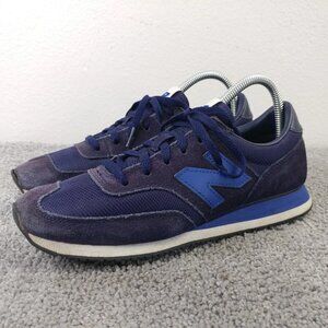 New Balance 620 Womens Size 8 Running Shoes Blue Suede Low Top Trainers CW620JL1